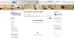 Desktop Screenshot of adjerusalem.com.br